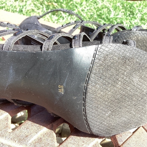 New York Transit Value Me Small Heel Rhinestone Heels - Picture 7 of 9